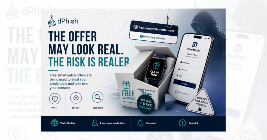 The Free Smartwatch Scam: Anatomy of a MENA Financial Phishing Campaign